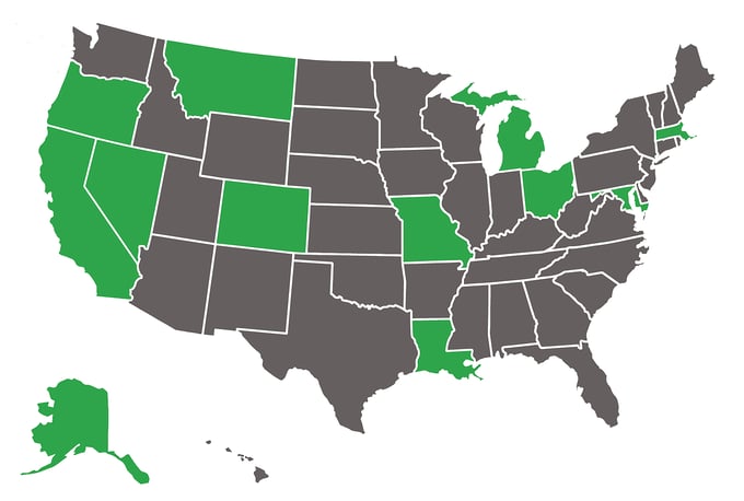 METRIC map